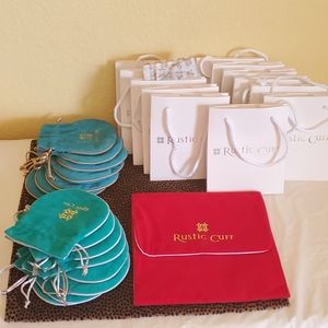 RUSTIC CUFF velvet bags